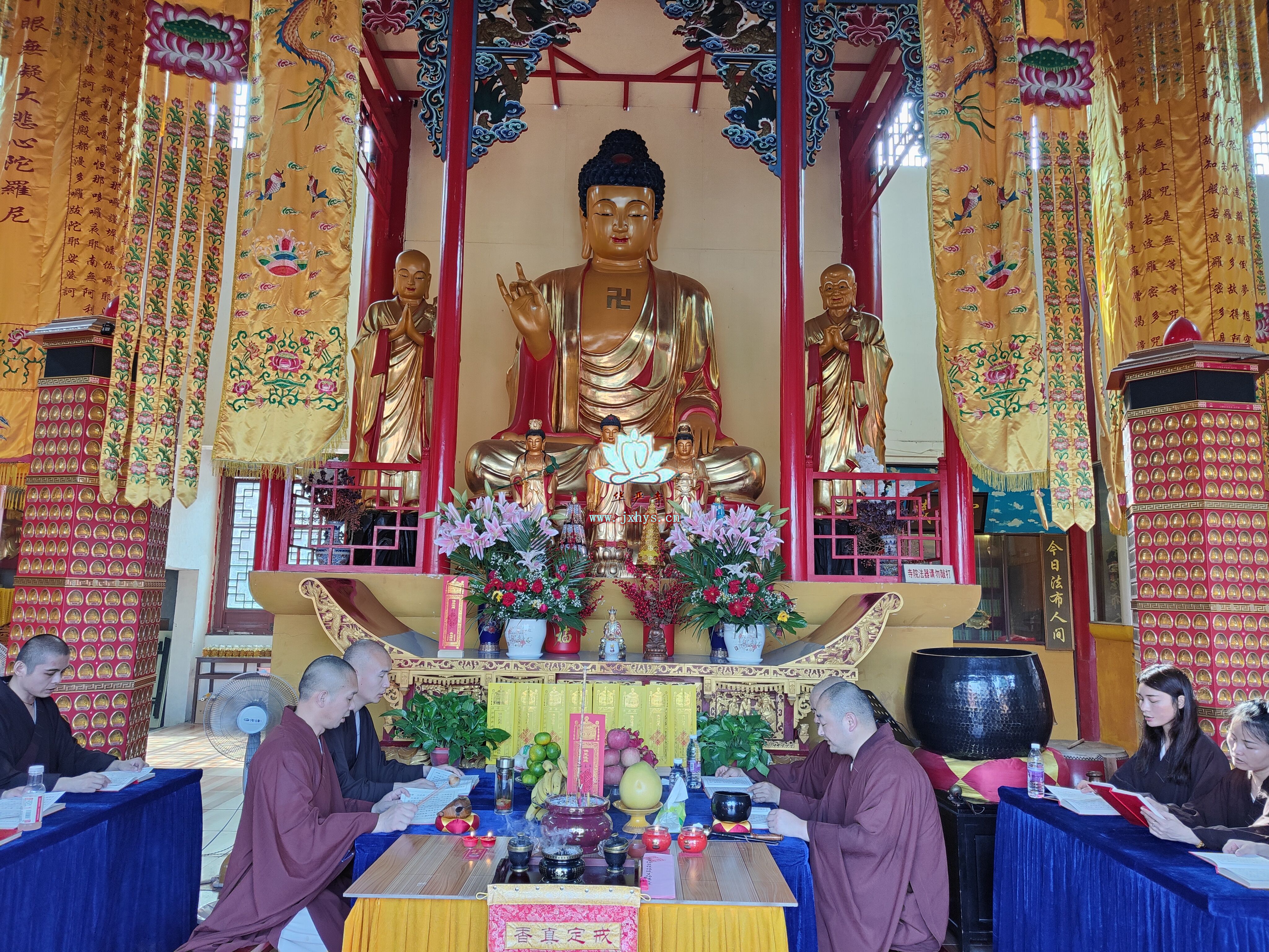 金彩汇彩票七月三十日地藏王菩萨圣诞法会圆满